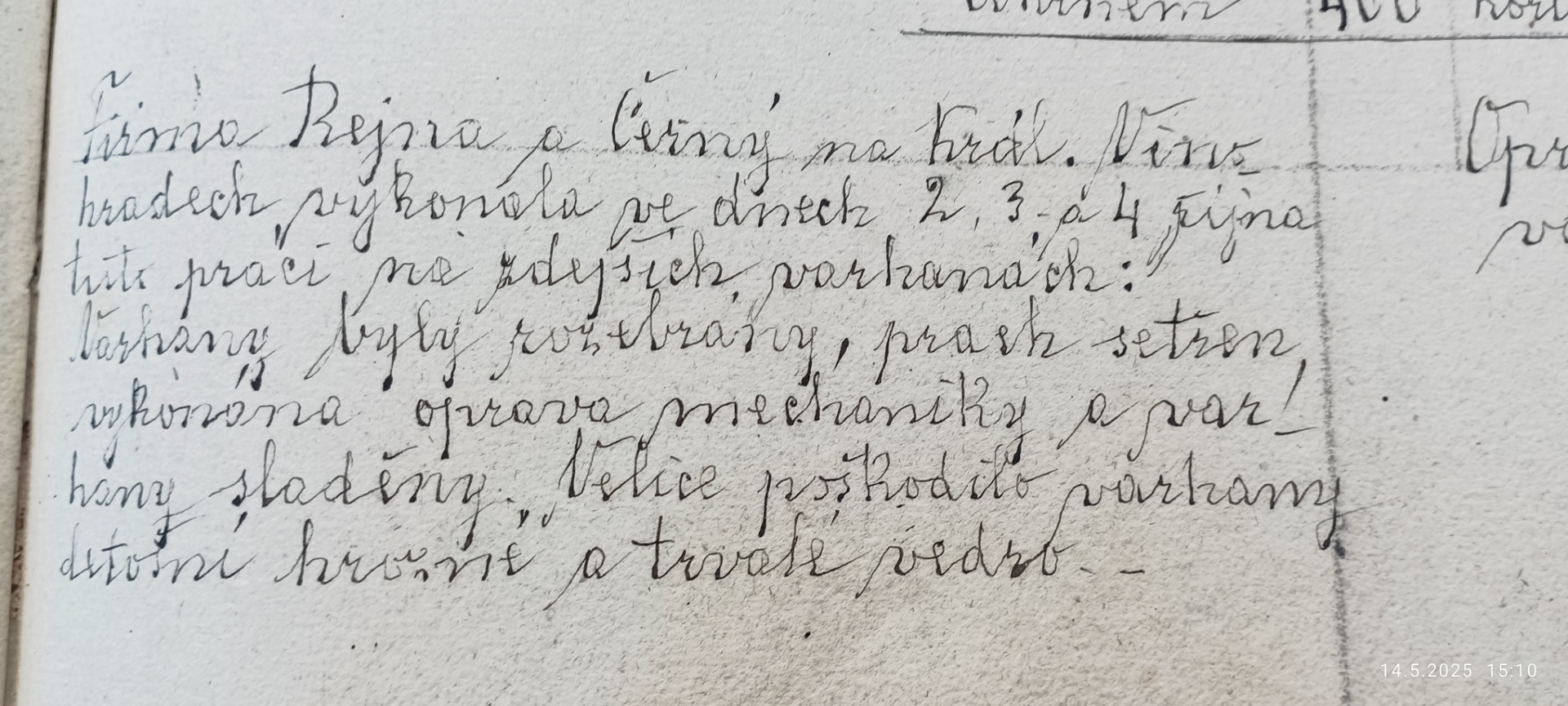 Oprava varhan firmou Rejna-Černý